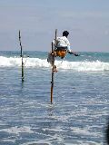 Strand bei der Villa Susantha