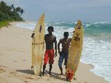 Surfer am Koggala Strand